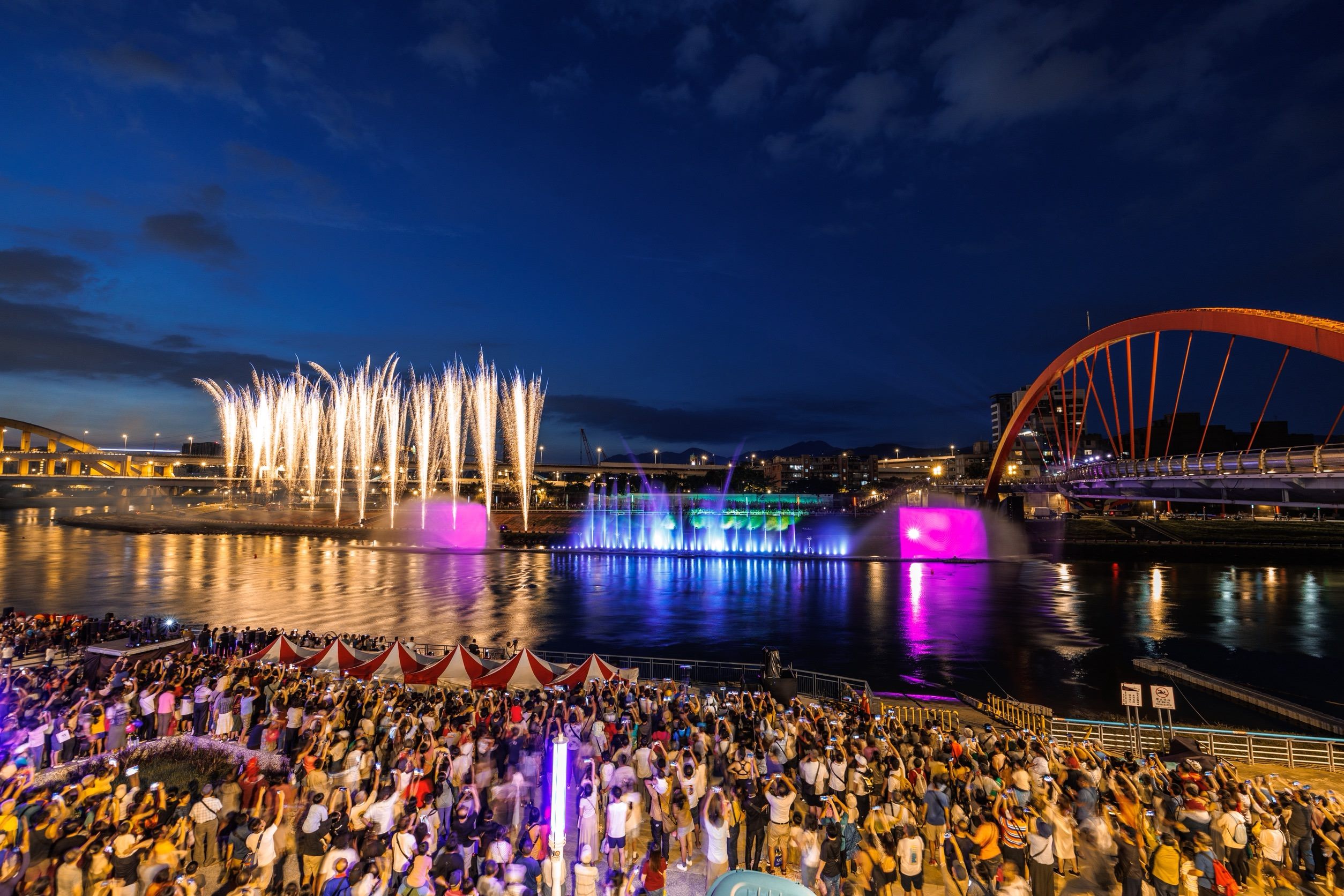 【臺北市政府】「2025台北水舞嘉年華」9月13日盛大開跑 水火共舞、人水共舞開啟37天視覺饗宴