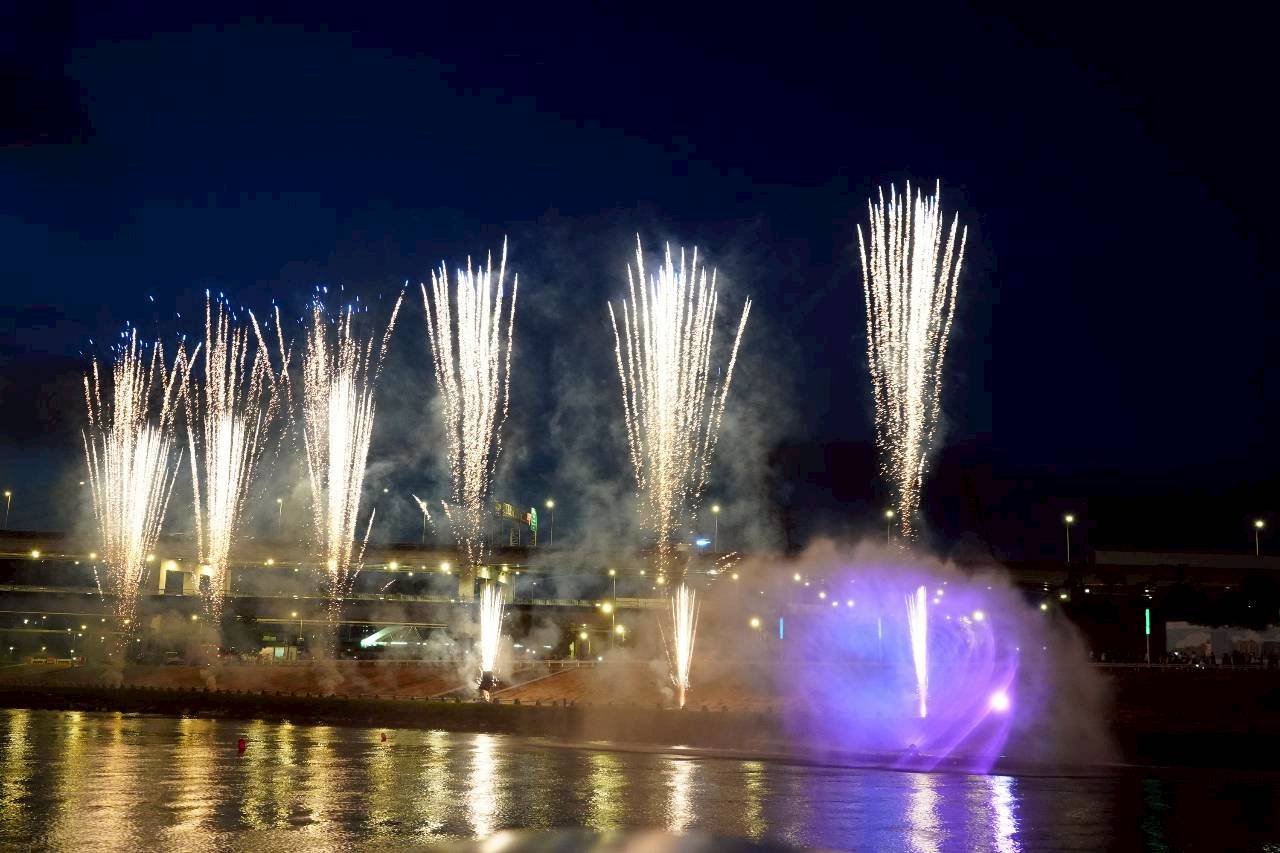 【臺北市政府】2025台北水舞嘉年華登場 蔣萬安:打造國際級水岸城市